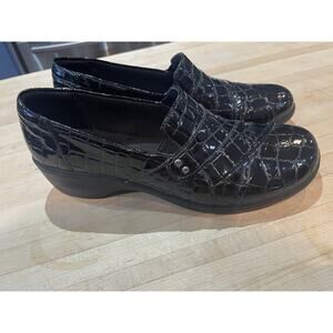 Clarks Chunky Loafers 9 Black